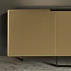 Wohnzimmer-Sideboard mit 4 Türen in verschiedenen Ausführungen, hergestellt in Italien – Heidi Viadurini