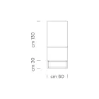 Wohnzimmer-Sideboard aus furniertem Tannenholz, hergestellt in Italien – Salerno Viadurini