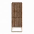Wohnzimmer-Sideboard aus furniertem Tannenholz, hergestellt in Italien – Salerno Viadurini