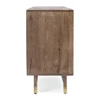 Ethnisches Sideboard aus recyceltem Mangoholz und Akazie Homemotion - Auriel Viadurini