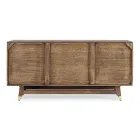 Ethnisches Sideboard aus recyceltem Mangoholz und Akazie Homemotion - Auriel Viadurini