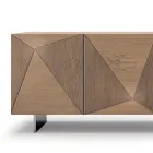 Sideboard aus Eschenholz, handgefertigt in Italien – Hervorragend Viadurini