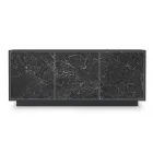 Sideboard aus lackiertem Holz mit 2 oder 3 Keramiktüren, hergestellt in Italien – Fiorenza Viadurini