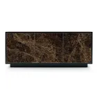 Sideboard aus lackiertem Holz mit 2 oder 3 Keramiktüren, hergestellt in Italien – Fiorenza Viadurini