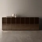 Modernes, verspiegeltes Holzsideboard mit elegantem Design, hergestellt in Italien – Ester Viadurini