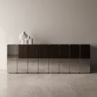 Modernes, verspiegeltes Holzsideboard mit elegantem Design, hergestellt in Italien – Ester Viadurini