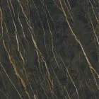 Modernes Sideboard auf Rauchglasrädern und Keramikplatte Made in Italy - Sciocca Viadurini