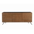 Wohnzimmer-Sideboard aus MDF und Massivholz 2 oder 3 Türen Made in Italy - Kammer