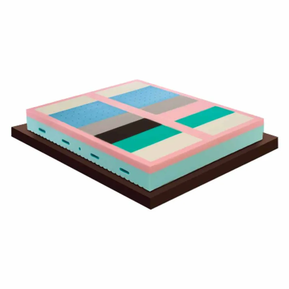 Single Seven Zone Memory Matratze H 25 cm Made in Italy - Vielseitig Viadurini