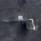 Designregal aus transparentem Acrylglas Made in Italy - Teride Viadurini