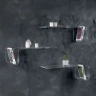 Designregal aus transparentem Acrylglas Made in Italy - Teride Viadurini