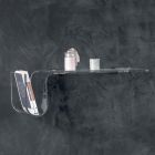 Designregal aus transparentem Acrylglas Made in Italy - Teride Viadurini