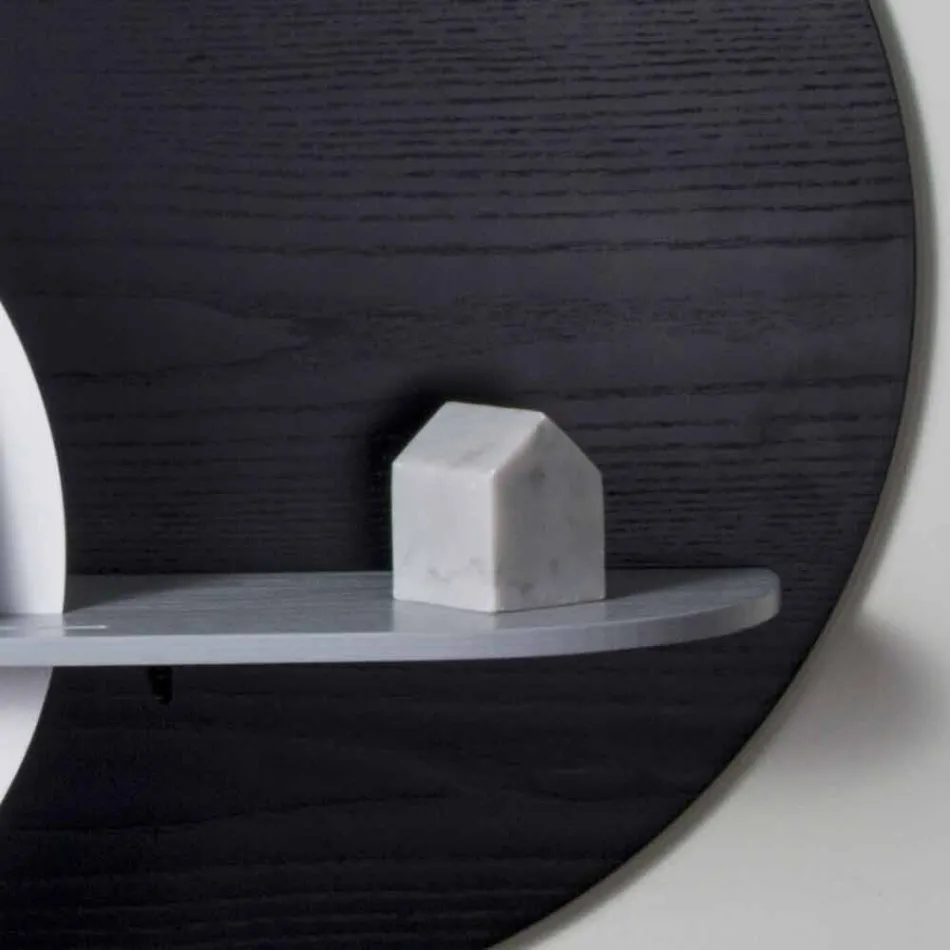 Design Regal in lackiertem Multilayer bestehend aus modularen Paneelen - Livia Viadurini