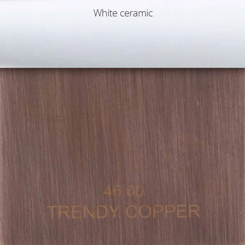 Klassischer Mischer für Bodenbadewanne aus Messing Made in Italy - Panico Viadurini