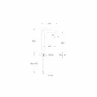 Design Mixer für Waschbecken aus Messing Made in Italy - Filipo Viadurini