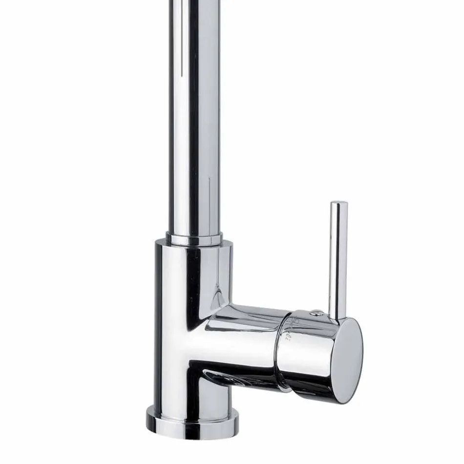 Verstellbarer Küchenmixer aus Messing mit Feder Made in Italy - Keope Viadurini