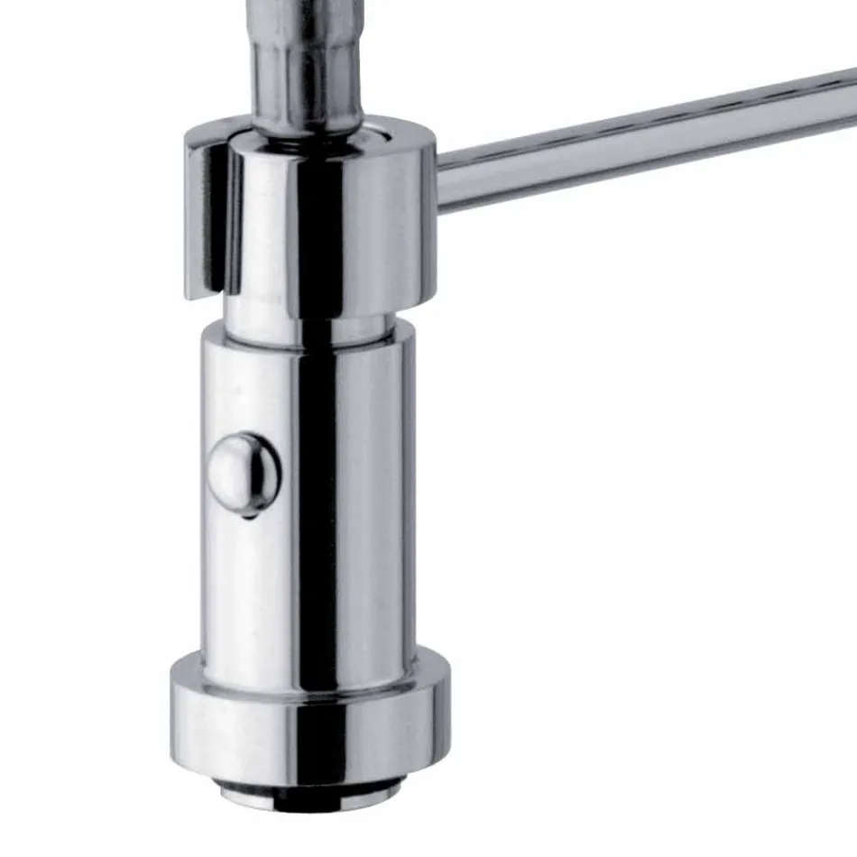 Küchenspülenmischer mit verstellbarem Messingrohr Made in Italy - Cory Viadurini