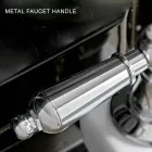 Handgefertigter Waschtischmischer aus Messing im klassischen Stil mit Hebel – Noriana Viadurini