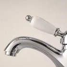 Handgefertigter Waschtischmischer aus Messing im klassischen Stil mit Hebel – Noriana Viadurini