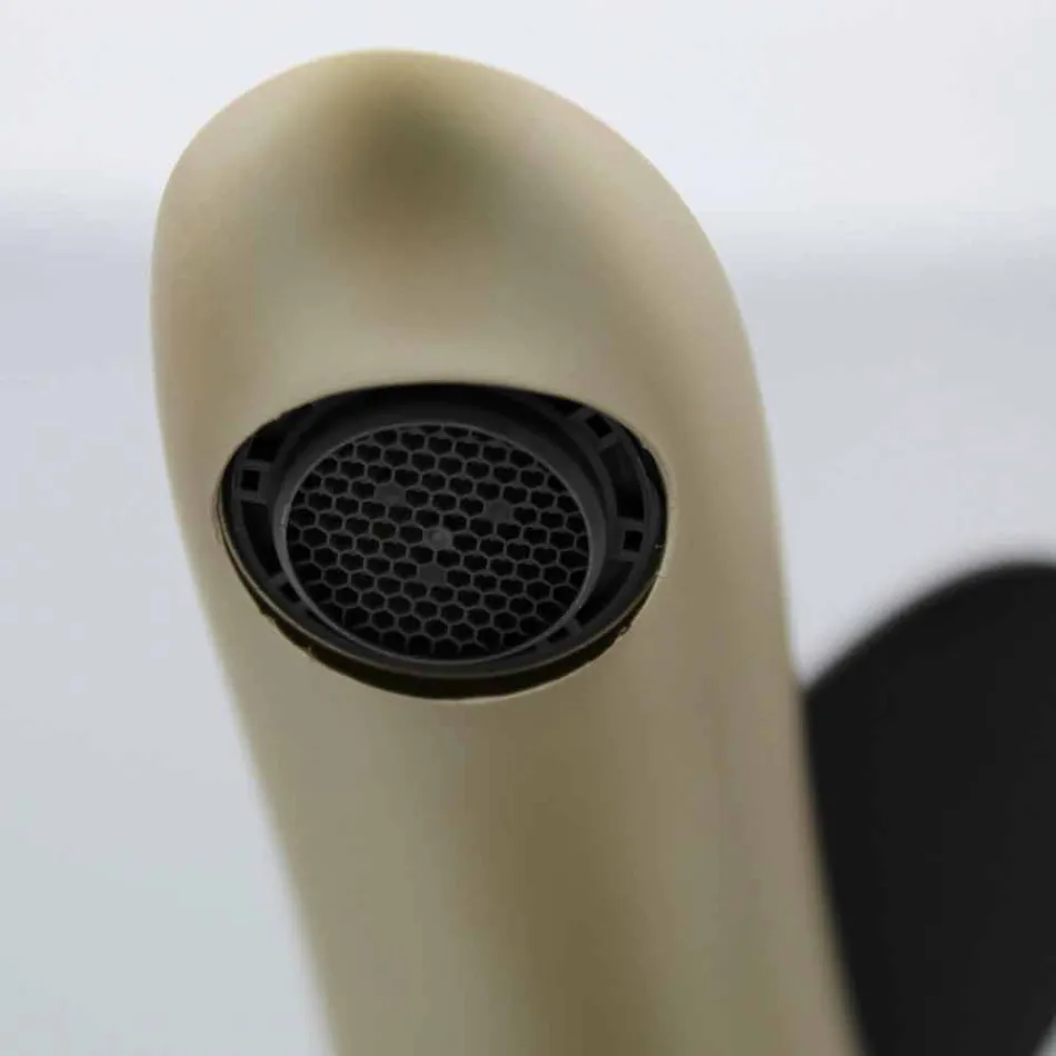 Moderner Mixer aus farbigem Messing oder Chrom von Made in Italy Design - Sergio Viadurini