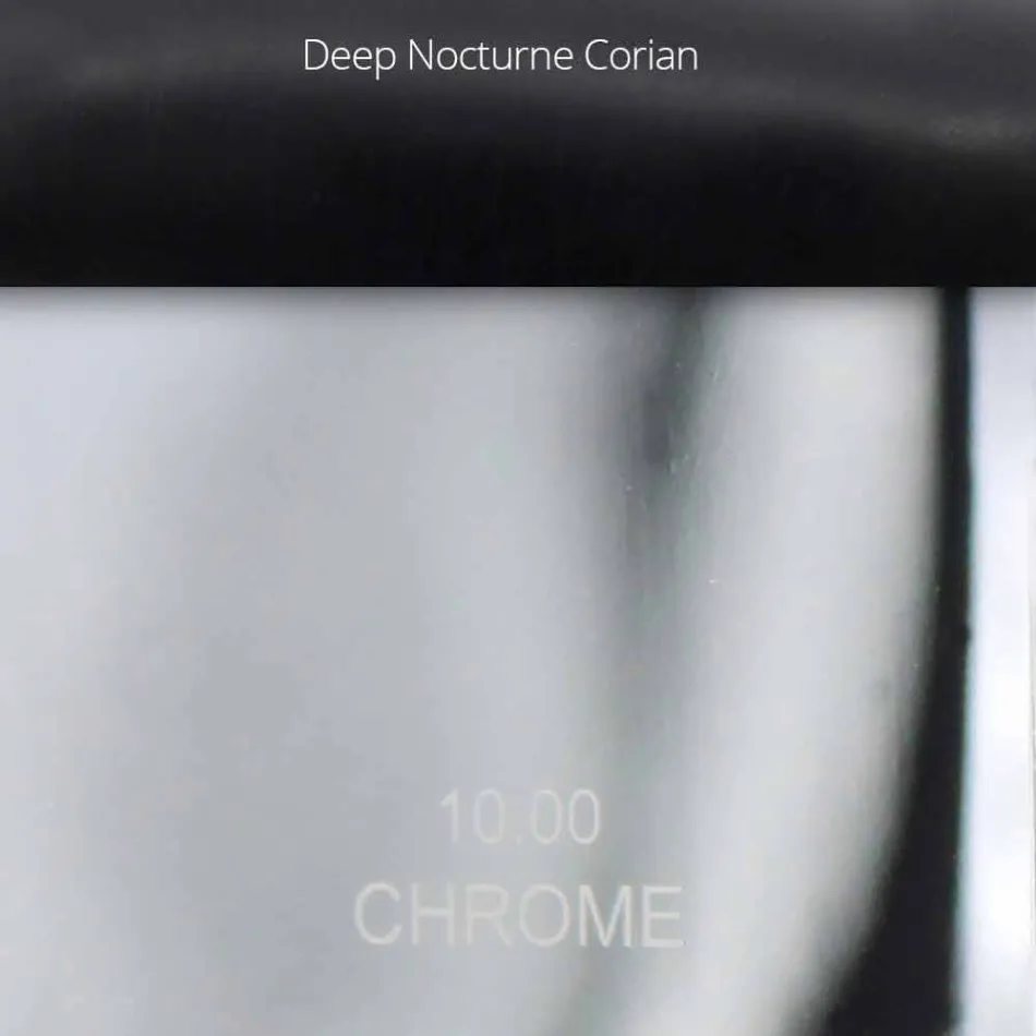 Moderner Mixer aus farbigem Messing oder Chrom von Made in Italy Design - Sergio Viadurini