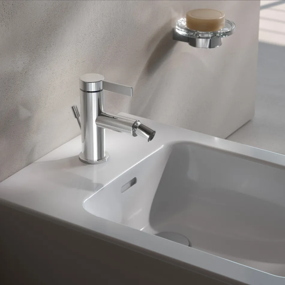 Bidet-Einhebelmischer klassisches Design Messing verchromt - artemisia Viadurini