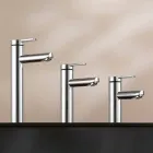 Modernes Design Einhebelmischer für Badezimmerwaschbecken aus Metall - Zanio Viadurini