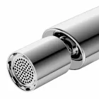 Moderner Einhebelmischer mit Metall-Bidetablauf - Pinto Viadurini