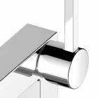 Modernes Design Einhebel-Bidetmischer aus verchromtem Metall - Girino Viadurini