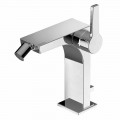 Messing-Einhebel-Bidetmischer mit Ablauf, kostbares Design - Etto