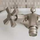 Einloch-Bidetmischer aus Messing, Vintage-Stil, hergestellt in Italien – Silvana Viadurini