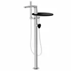 Moderner Bodendeck-Bademischer Hergestellt in Italien - Palimio Viadurini