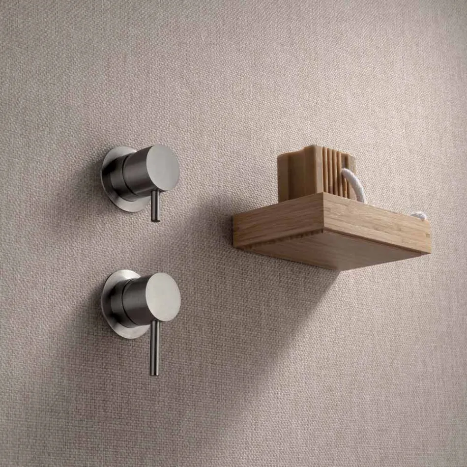 Duschmischer mit separaten Platten aus AISI 316L Stahl - Klauen  Viadurini