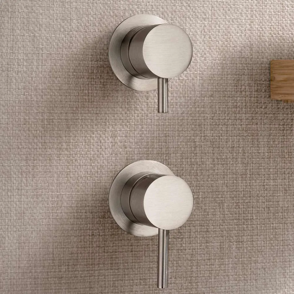 Duschmischer mit separaten Platten aus AISI 316L Stahl - Klauen  Viadurini