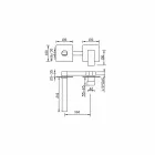 Made in Italy Design Wandwaschbecken - Panela Viadurini