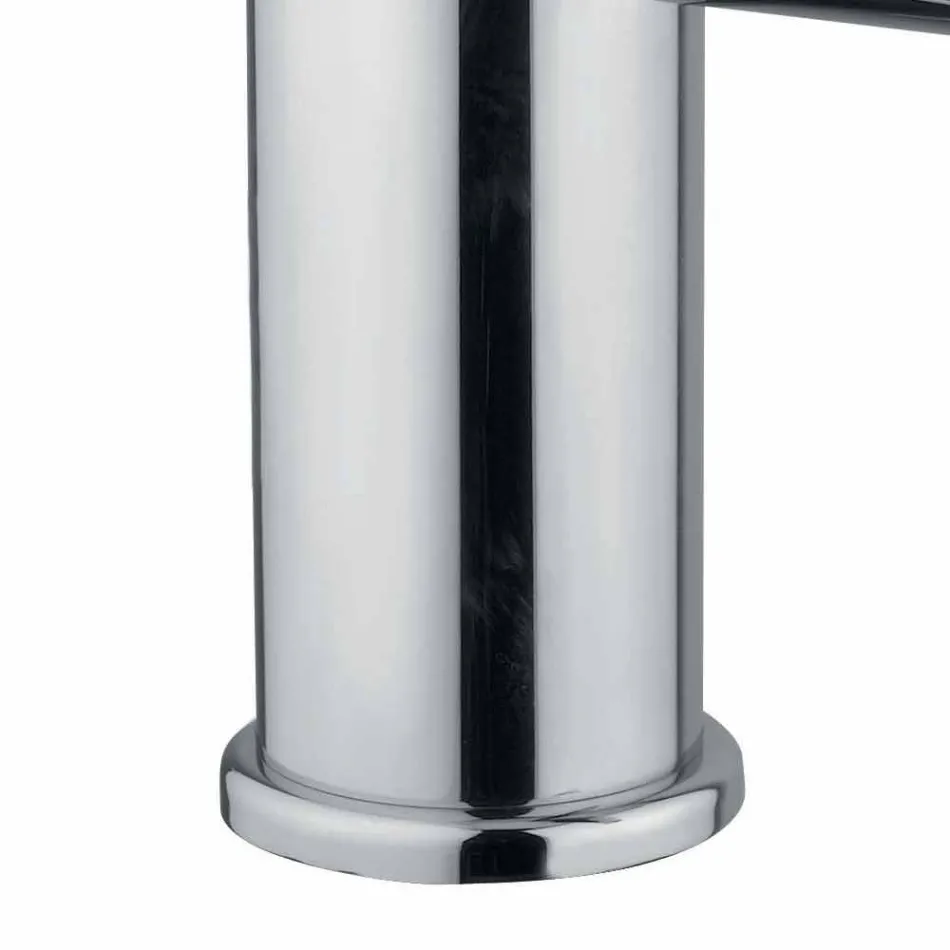 Moderner Waschbeckenmischer aus Chrom-Messing Hergestellt in Italien - Ermia Viadurini