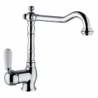 Klassischer Messing-Spülbeckenmischer Made in Italy - Adonis Viadurini