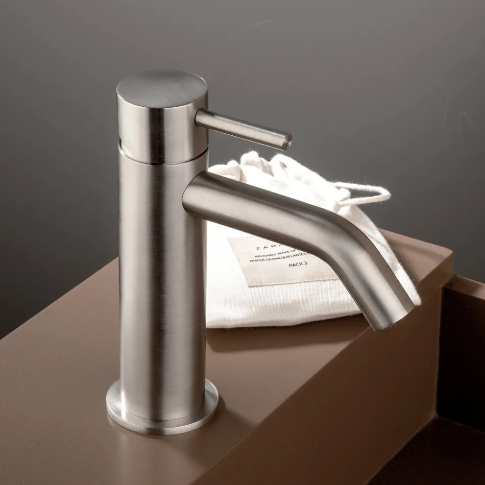 Spültisch-Mischbatterie aus Edelstahl AISI 316L ohne Ablaufgarnitur - Artigli Viadurini