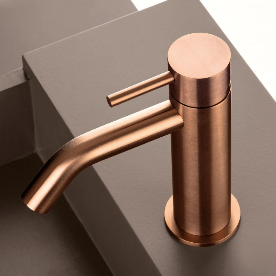 Spültisch-Mischbatterie aus Edelstahl AISI 316L ohne Ablaufgarnitur - Artigli Viadurini