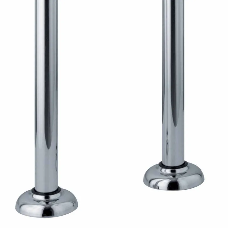 Classic Design Bodenbadewannenmischer aus Messing Made in Italy - Lisca Viadurini