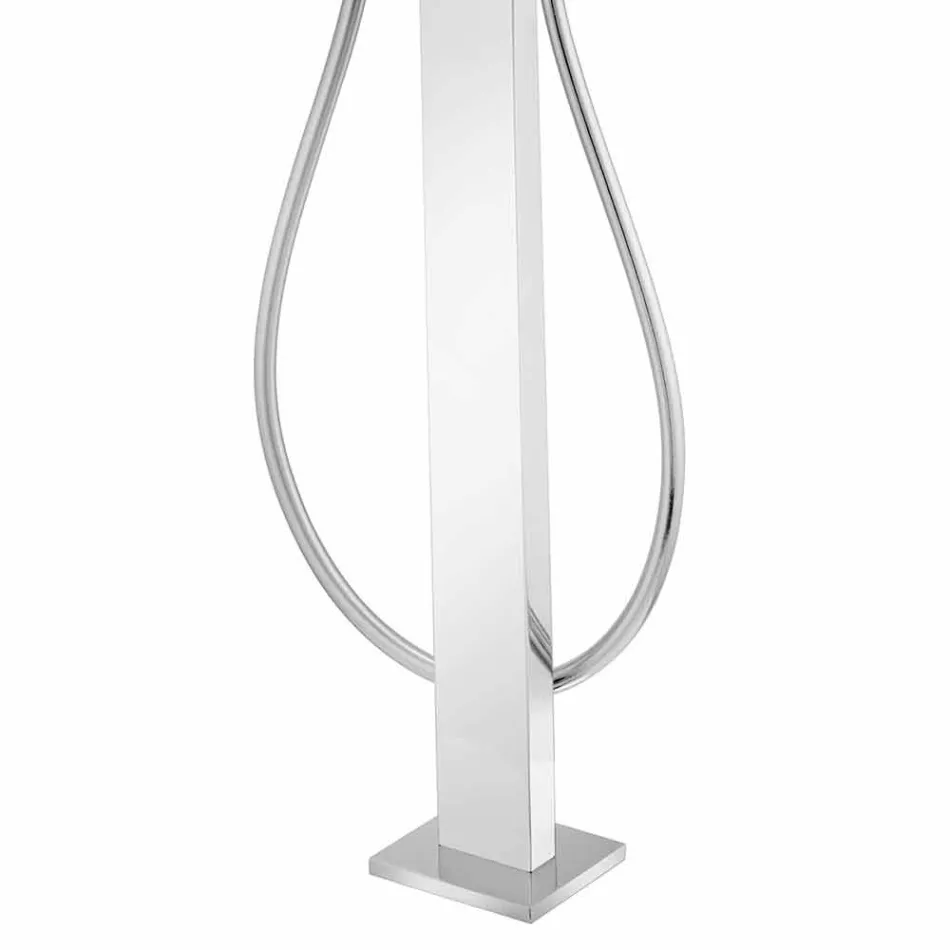 Moderner Badewannenmischer mit Handbrause und flexiblem Schlauch - Etto Viadurini