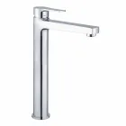 Erweiterter Mischer für Waschbecken aus modernem Messing Made in Italy - Sindra Viadurini