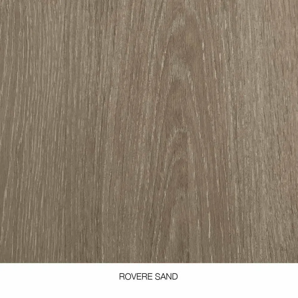 Badezimmerschrank 80 cm, Waschbecken, Spiegel und 2 Säulen - Becky Viadurini