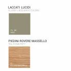 Badezimmerschrank mit Waschbecken in lackiertem Holz 120x85x46cm Bernstein, made in Italy Viadurini