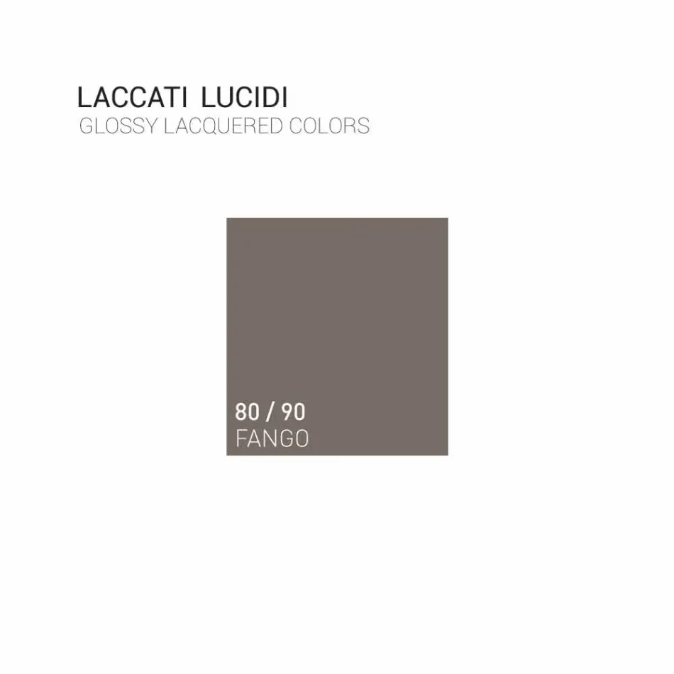 Badezimmerschrank mit integriertem Design Waschbecken Arya, in Italien hergestellt Viadurini