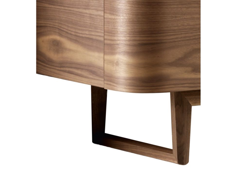 Design Barmöbel aus Massivholz mit 2 Türen Grilli York in Italien hergestellt  Viadurini