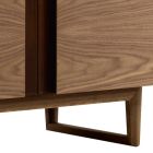 Design Barmöbel aus Massivholz mit 2 Türen Grilli York in Italien hergestellt  Viadurini