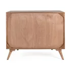 Sheesham Design Holzkommode 3 Schubladen Homemotion - Fregene Viadurini