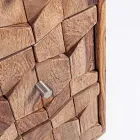 Sheesham Design Holzkommode 3 Schubladen Homemotion - Fregene Viadurini