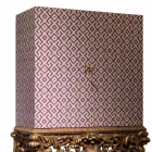 Möbel mit geschnitztem Holzboden Luxus-Design, hergestellt in Italien, Sam Viadurini